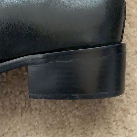 Black Tory Burch Riley Mid Buckle Bootie - Picture 8 of 10